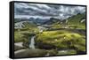 The Emstrua River, Thorsmork, Iceland-Arctic-Images-Framed Stretched Canvas