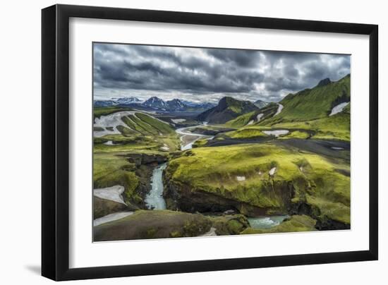 The Emstrua River, Thorsmork, Iceland-Arctic-Images-Framed Photographic Print
