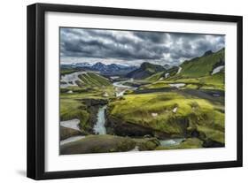 The Emstrua River, Thorsmork, Iceland-Arctic-Images-Framed Photographic Print