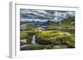 The Emstrua River, Thorsmork, Iceland-Arctic-Images-Framed Photographic Print