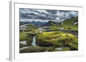 The Emstrua River, Thorsmork, Iceland-Arctic-Images-Framed Photographic Print