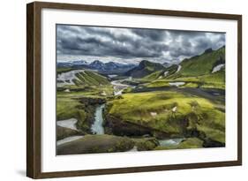 The Emstrua River, Thorsmork, Iceland-Arctic-Images-Framed Photographic Print