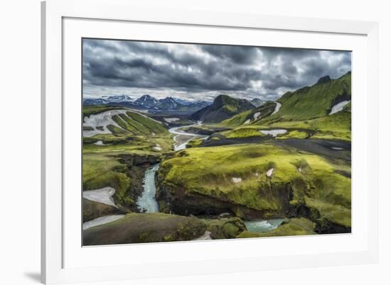 The Emstrua River, Thorsmork, Iceland-Arctic-Images-Framed Photographic Print