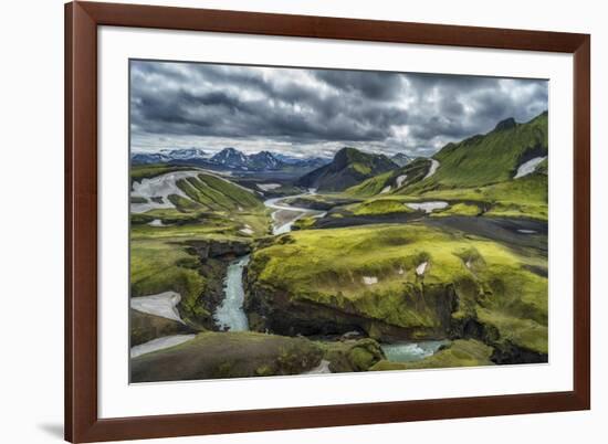 The Emstrua River, Thorsmork, Iceland-Arctic-Images-Framed Photographic Print