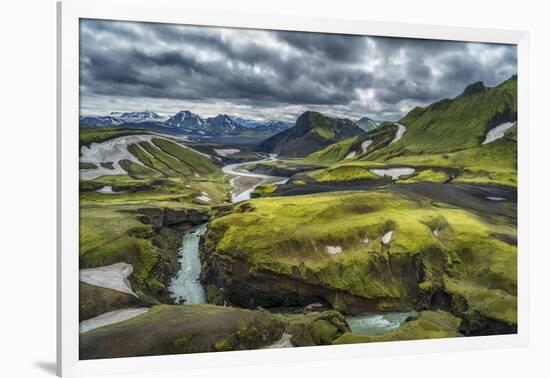 The Emstrua River, Thorsmork, Iceland-Arctic-Images-Framed Photographic Print