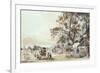 The Encampment in Hyde Park, 1780-Paul Sandby-Framed Giclee Print