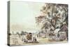 The Encampment in Hyde Park, 1780-Paul Sandby-Stretched Canvas