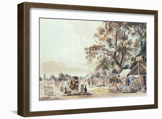 The Encampment in Hyde Park, 1780-Paul Sandby-Framed Giclee Print