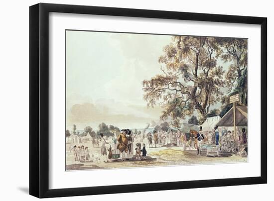 The Encampment in Hyde Park, 1780-Paul Sandby-Framed Giclee Print