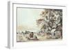 The Encampment in Hyde Park, 1780-Paul Sandby-Framed Giclee Print