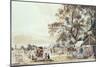 The Encampment in Hyde Park, 1780-Paul Sandby-Mounted Giclee Print