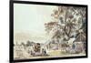 The Encampment in Hyde Park, 1780-Paul Sandby-Framed Giclee Print