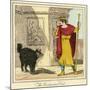 The Enchanted Cat - Prince Dorus-Charles Edmund Brock-Mounted Giclee Print