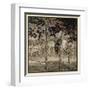 The Enchanted Cave-Arthur Rackham-Framed Art Print