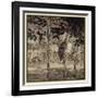 The Enchanted Cave-Arthur Rackham-Framed Art Print