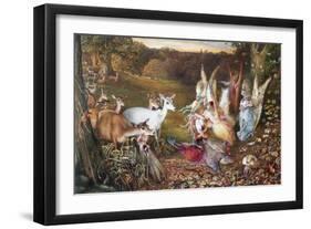 The Enchanted Forest-John Anster Fitzgerald-Framed Giclee Print