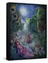 The Enchanted Forest-Josephine Wall-Framed Stretched Canvas