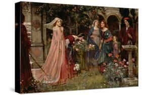 The Enchanted Garden, c.1916-17-John William Waterhouse-Stretched Canvas