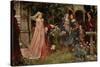 The Enchanted Garden, c.1916-17-John William Waterhouse-Stretched Canvas