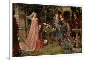 The Enchanted Garden, c.1916-17-John William Waterhouse-Framed Giclee Print