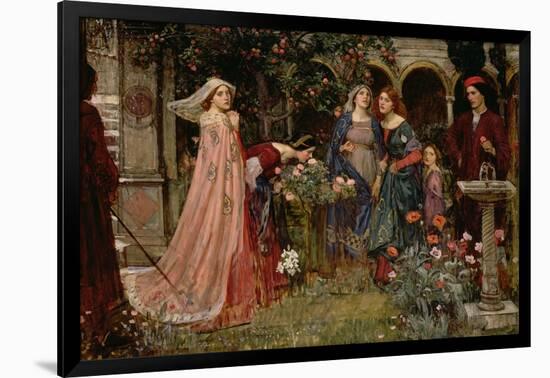 The Enchanted Garden, c.1916-17-John William Waterhouse-Framed Giclee Print