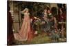 The Enchanted Garden, c.1916-17-John William Waterhouse-Stretched Canvas