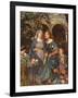The Enchanted Garden, C.1916-17-John William Waterhouse-Framed Giclee Print