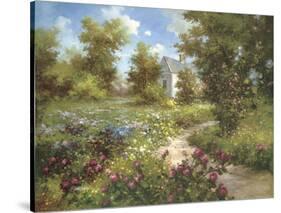 The Enchanted Garden-Gabriela-Stretched Canvas