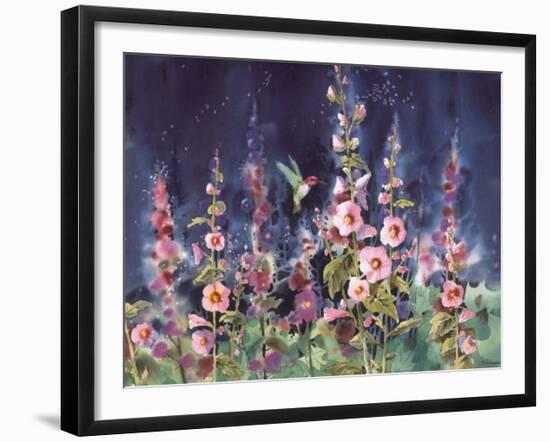 The Enchanted Hummingbird-Jean-yves Guindon-Framed Art Print