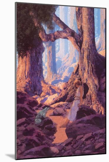 The Enchanted Prince-Maxfield Parrish-Mounted Art Print