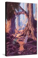 The Enchanted Prince-Maxfield Parrish-Stretched Canvas