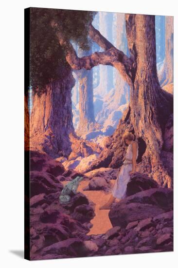 The Enchanted Prince-Maxfield Parrish-Stretched Canvas