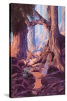 The Enchanted Prince-Maxfield Parrish-Stretched Canvas