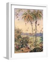 The Enchanted Tree, a Fantasy Based on 'The Tempest', 1845-Richard Doyle-Framed Giclee Print