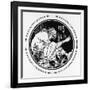 The Enchanter-Aubrey Beardsley-Framed Art Print