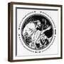 The Enchanter-Aubrey Beardsley-Framed Art Print