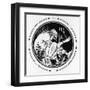 The Enchanter-Aubrey Beardsley-Framed Art Print