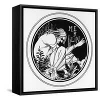 The Enchanter-Aubrey Beardsley-Framed Stretched Canvas