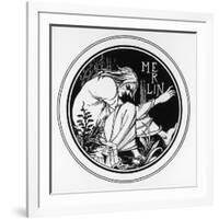 The Enchanter-Aubrey Beardsley-Framed Art Print