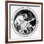 The Enchanter-Aubrey Beardsley-Framed Art Print