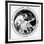 The Enchanter-Aubrey Beardsley-Framed Art Print