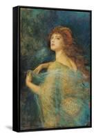 The Enchantress-Arthur Hughes-Framed Stretched Canvas