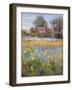 The Enclosed Cottages in the Iris Field-Timothy Easton-Framed Giclee Print