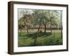 The Enclosure at Eragny, Un Clos a Eragny, 1895-Eugène Boudin-Framed Giclee Print