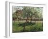 The Enclosure at Eragny, Un Clos a Eragny, 1895-Eugène Boudin-Framed Giclee Print