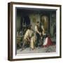 The Encounter at the Blacksmith's Shop, (From 'Kaethchen Von Heilbronn'), 1836-Wilhelm Nerenz-Framed Giclee Print