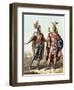 The Encounter Between Hernan Cortes and Montezuma II from "Le Costume Ancien Ou Moderne"-Gallo Gallina-Framed Giclee Print
