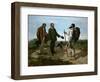 The Encounter (Bonjour M. Courbet), 1854-Gustave Courbet-Framed Giclee Print