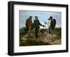 The Encounter (Bonjour M. Courbet), 1854-Gustave Courbet-Framed Giclee Print