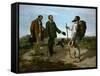 The Encounter (Bonjour M. Courbet), 1854-Gustave Courbet-Framed Stretched Canvas